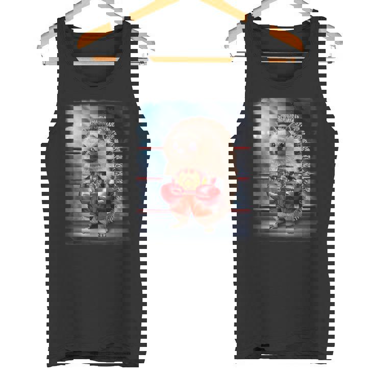 ボクシングチャンピオン ハリネズミファイター タンクトップ