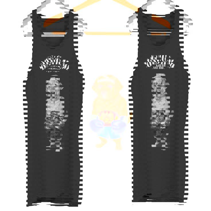 ボクシングチャンピオン ラブラドールレトリバー 犬 タンクトップ