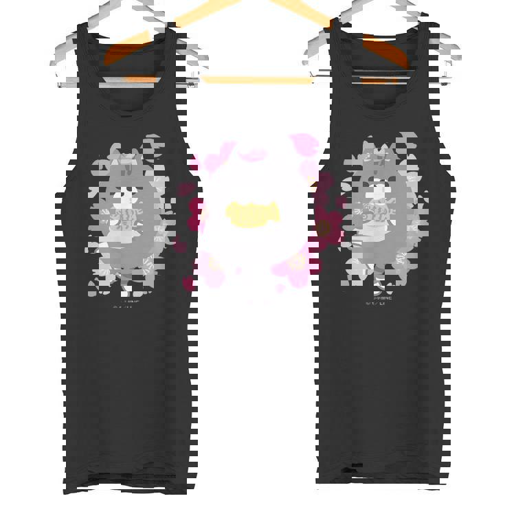 ボンレス犬とボンレス猫 桜 ボンレス猫 タンクトップ