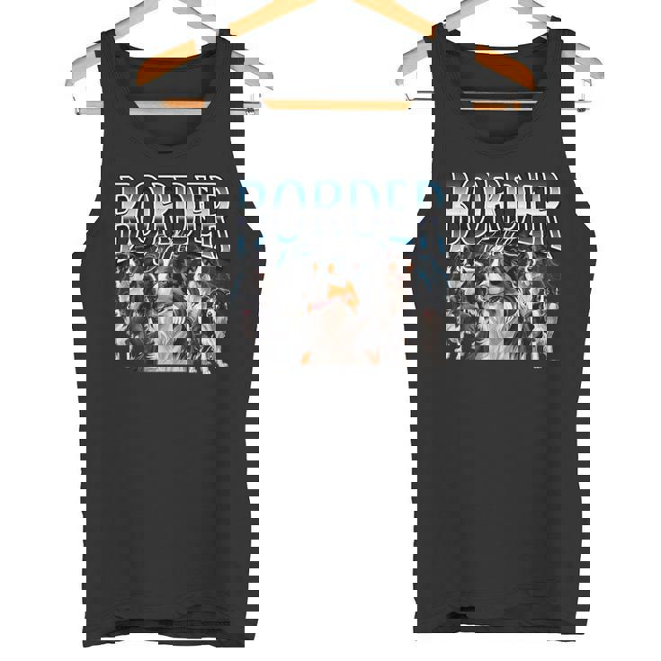 ボーダーコリー 犬 90年代 ブーツレッグ グランジ ラップ グッズスタイル タンクトップ