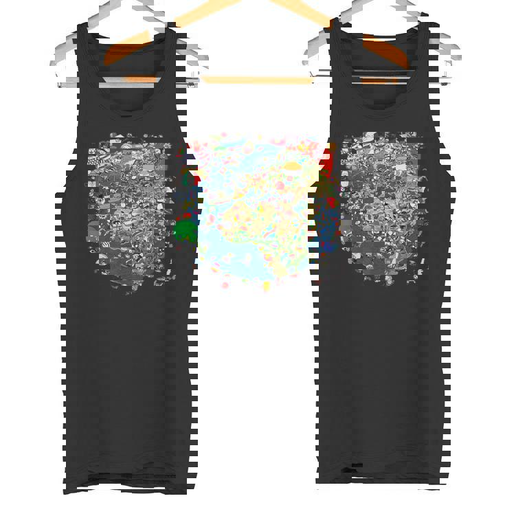 ポーランドボールワールド タンクトップ