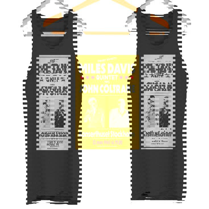 マイルス・デイビス・クインテットとジョン・コルトレーンストックホルム 1960 タンクトップ