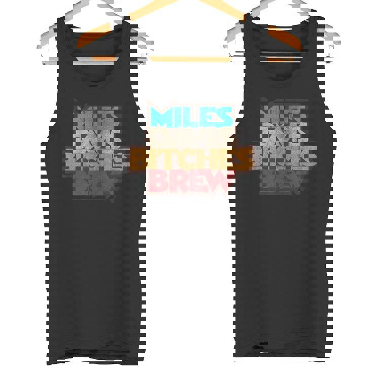 マイルス・デイビス・ビッチズ・ブリュー・ディストレストッド タンクトップ