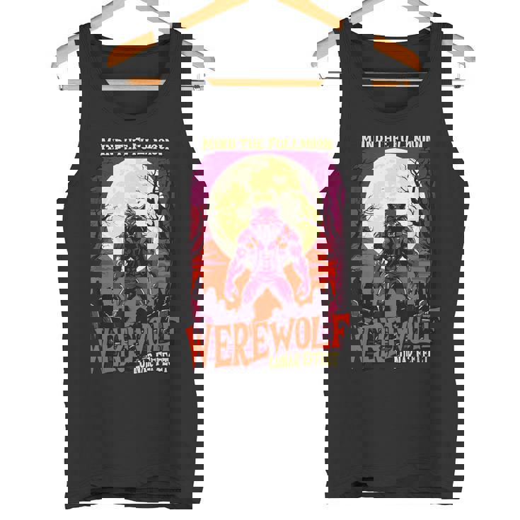 マインド・ザ・フルムーン 人狼 ハロウィン 不気味な人狼 タンクトップ