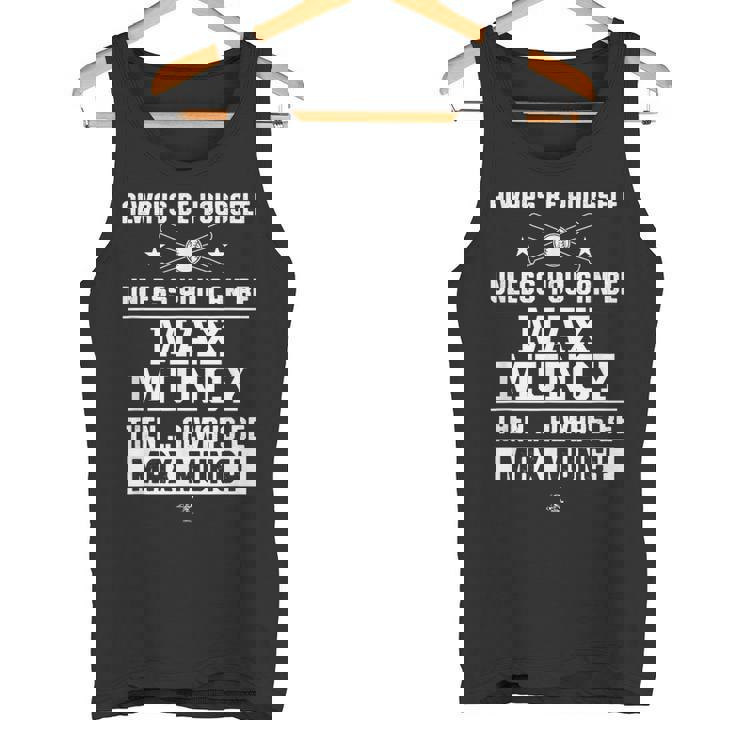 マックス・マンシー いつも自分らしくゲームデー タンクトップ