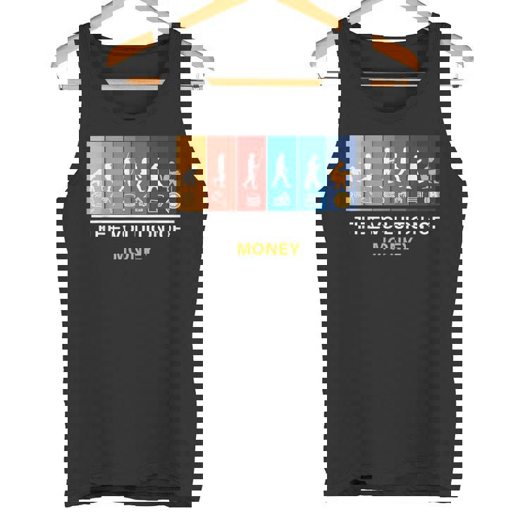 マネーの進化 ビットコイン Btc暗号通貨 タンクトップ