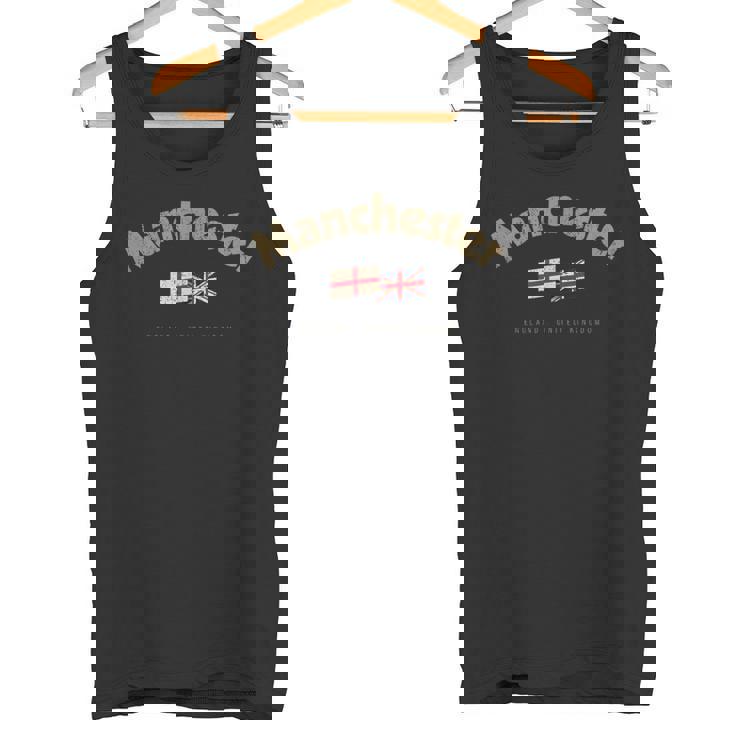 マンチェスターシティネーム ヴィンテージ 英国国旗 イギリス国旗 タンクトップ