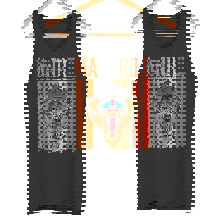 マンドリル 霊長類 マンドリル 動物生物学者 サバンナ動物園 タンクトップ