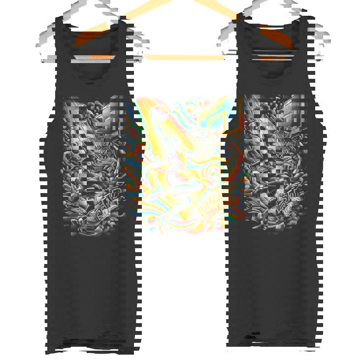 マーチ カレッジ バスケットボール レトロ ブラケット バスター ボス Bボール タンクトップ