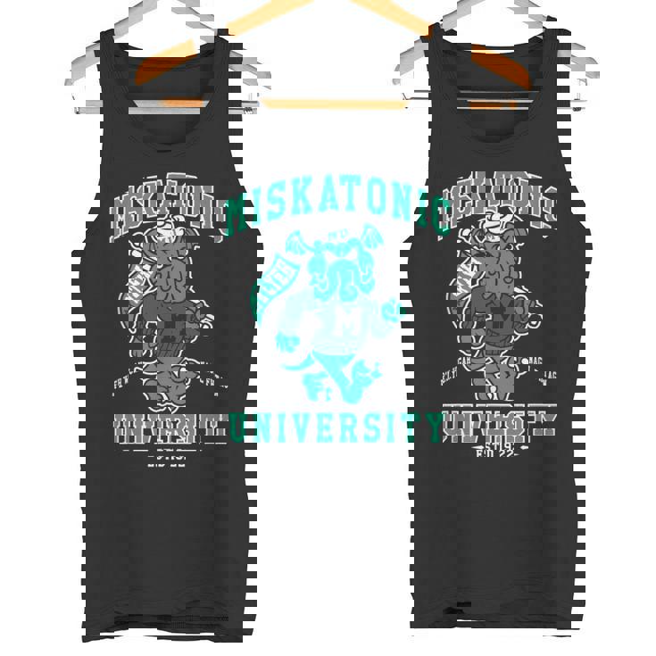 ミスカトニック大学 クトゥルフ 不気味なかわいいモンスター タンクトップ