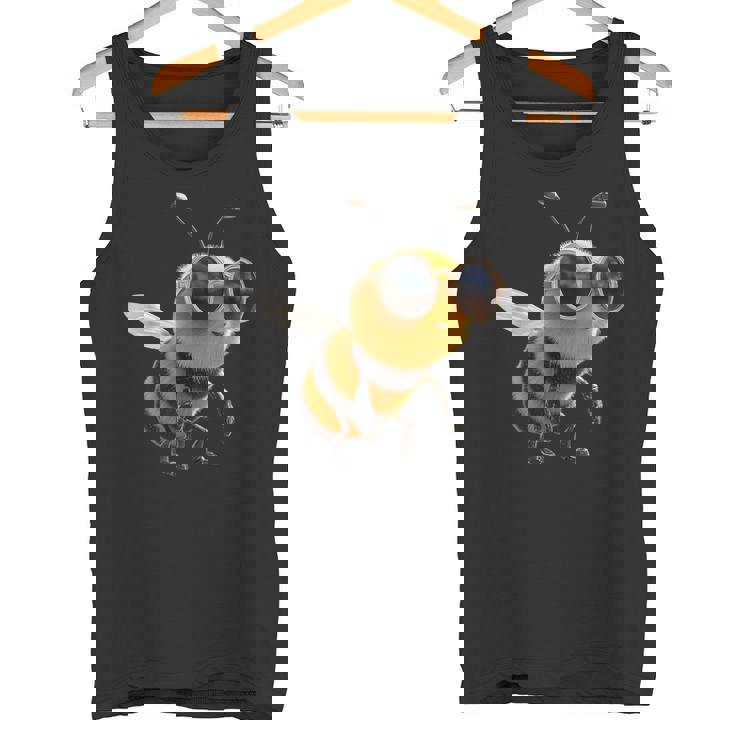 ミツバチのモチーフ養蜂家養蜂家ミツバチお父さん甘い蜂 タンクトップ