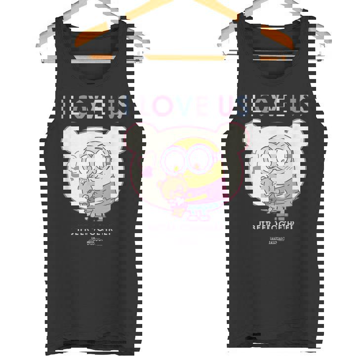 ミニオンズのボブとティム・ベター・トゥギャザー タンクトップ