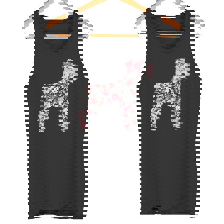 ミニシュナウザー犬好き タンクトップ