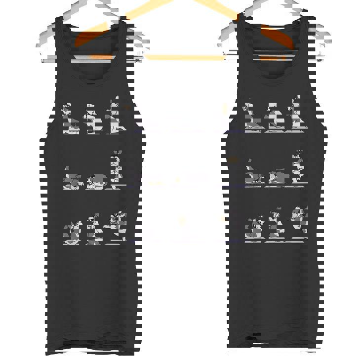 ミニチュア シュナウザー ヨガ タンクトップ