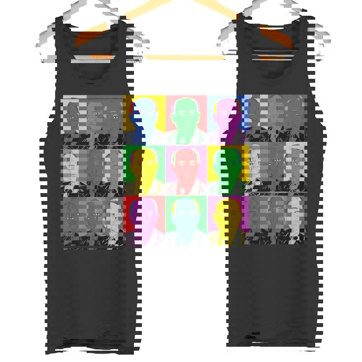 ミハイル・ゴルバチョフ ポップアートtシャツ ヴィンテージヒストリーtシャツ タンクトップ