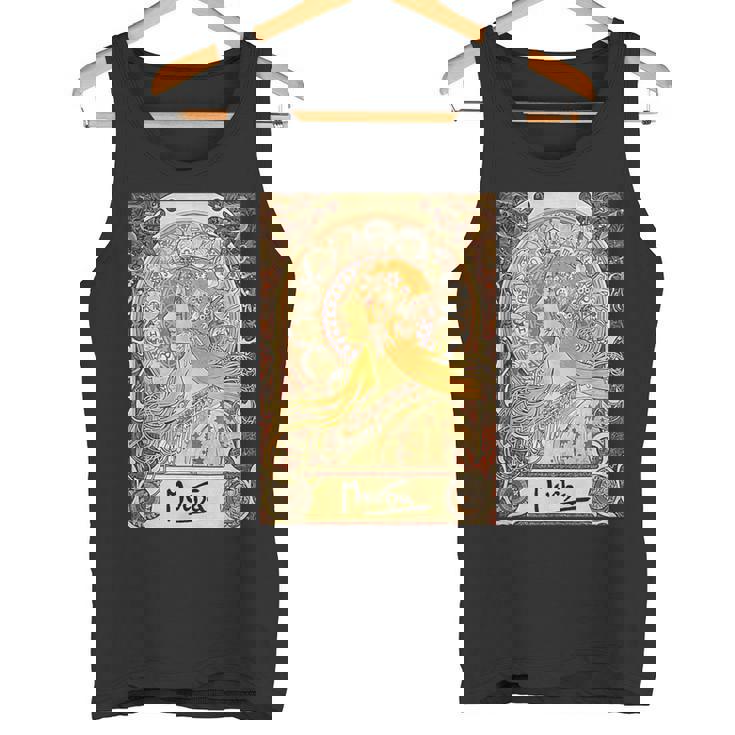 ミュシャ ゾディアック アールヌーボー アルフォンス。 タンクトップ