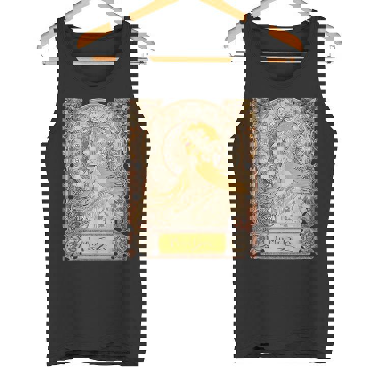 ミュシャラプリュムゾディアックレディアールヌーボー タンクトップ