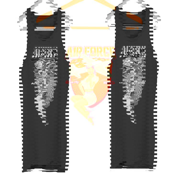 ミリタリーピンナップガール。 タンクトップ