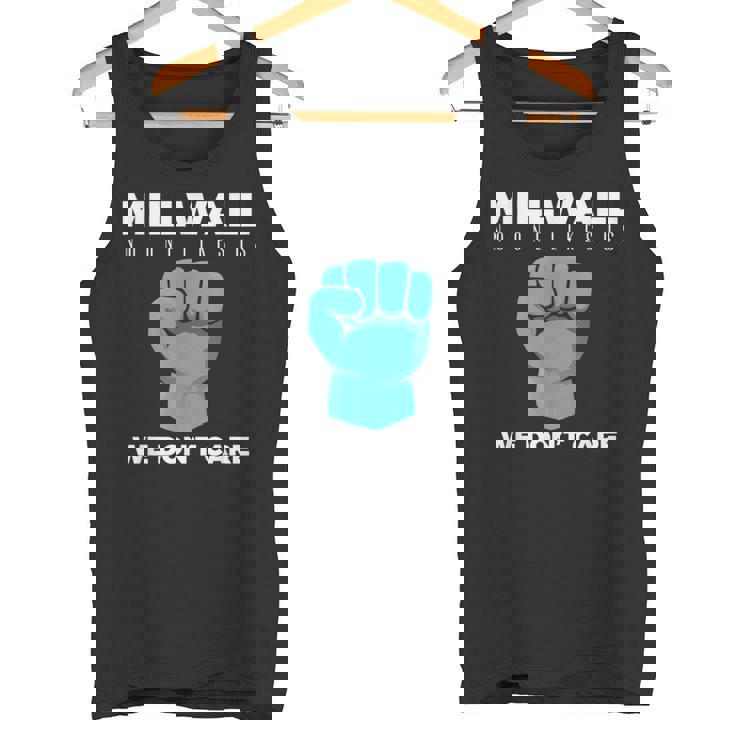 ミルウォール-誰も私たちを好きではない タンクトップ