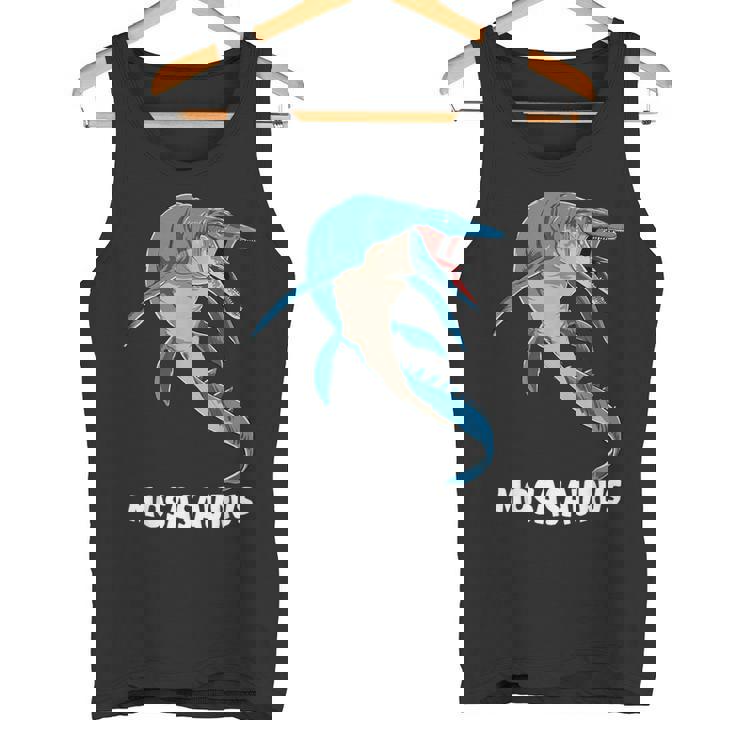 モササウルス 先史時代デザイン タンクトップ