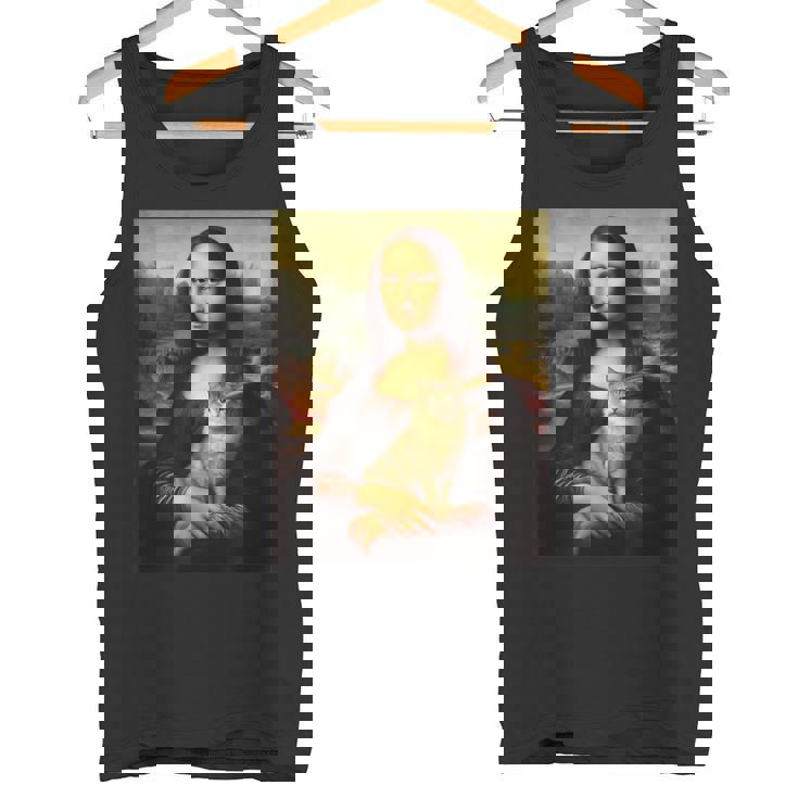 モナリザ 猫 タンクトップ