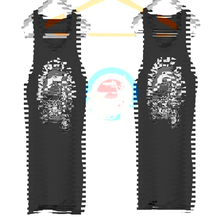 モンキーバイクピットクルーロゴ タンクトップ