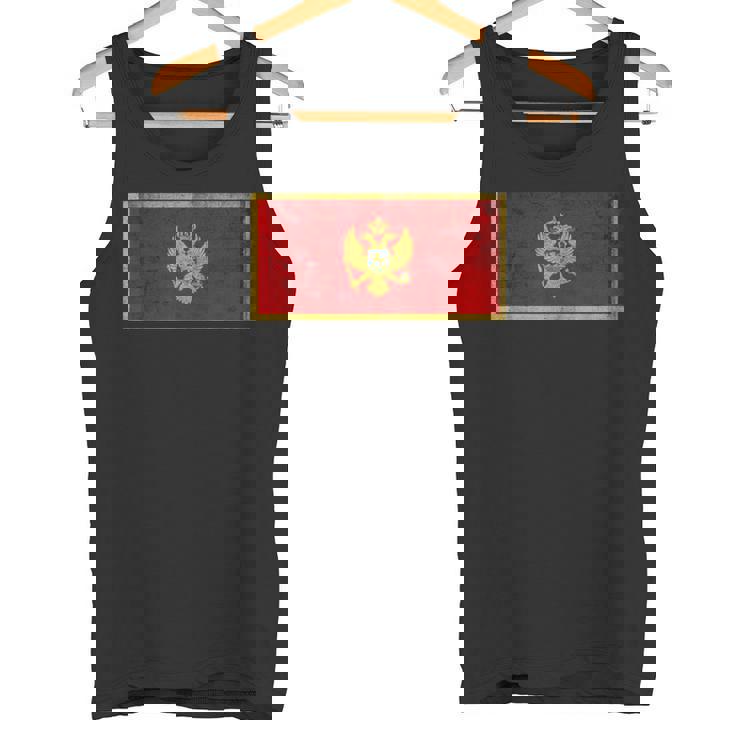 モンテネグロ国旗グラフィック メンズ レディース キッズ タンクトップ