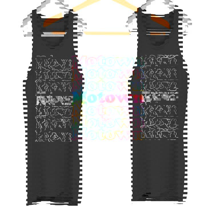 モータウン タイダイ タンクトップ