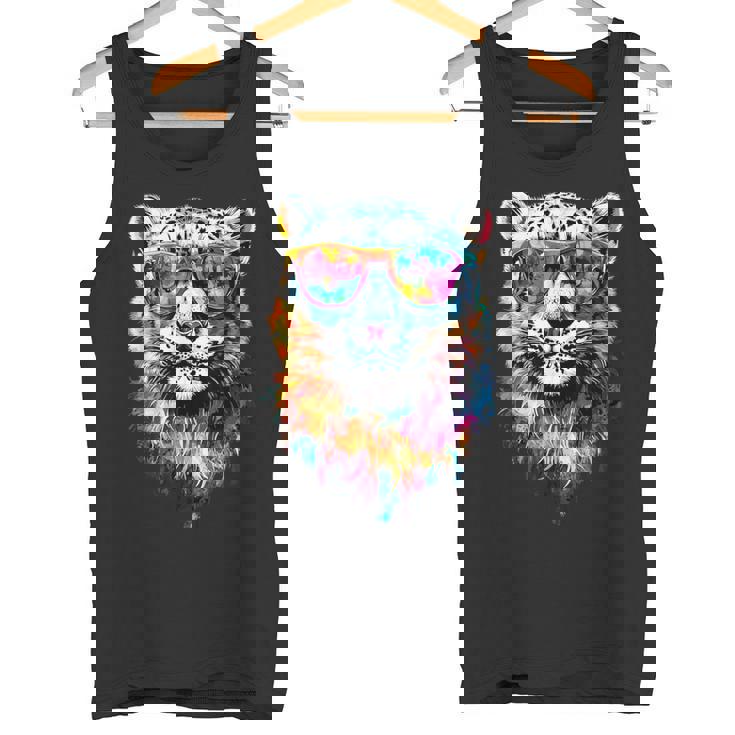 ユキヒョウ パンサー 大型ネコ科動物 ユキヒョウ タンクトップ