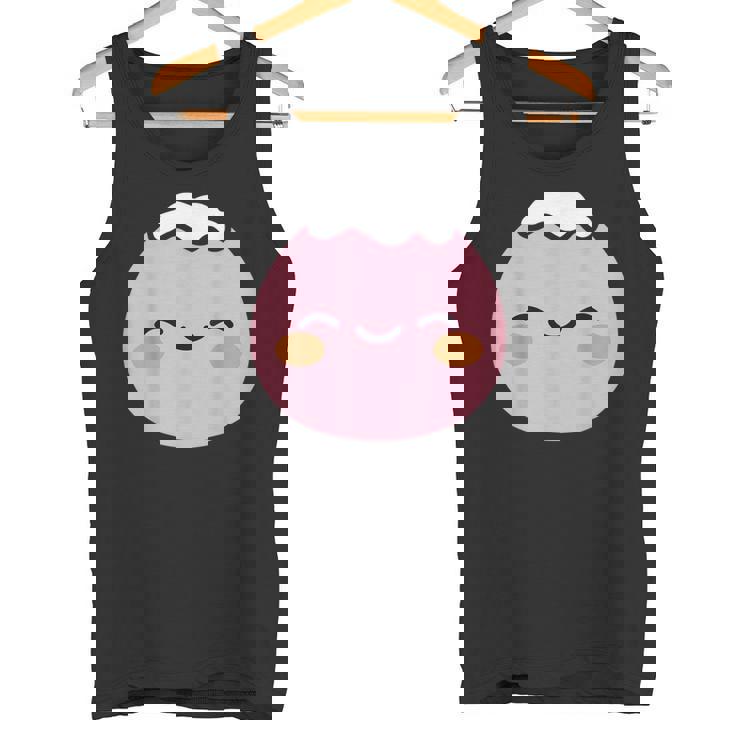 ユーモア餅 シンプルでミニマルな和スイーツ餅 Mochi タンクトップ