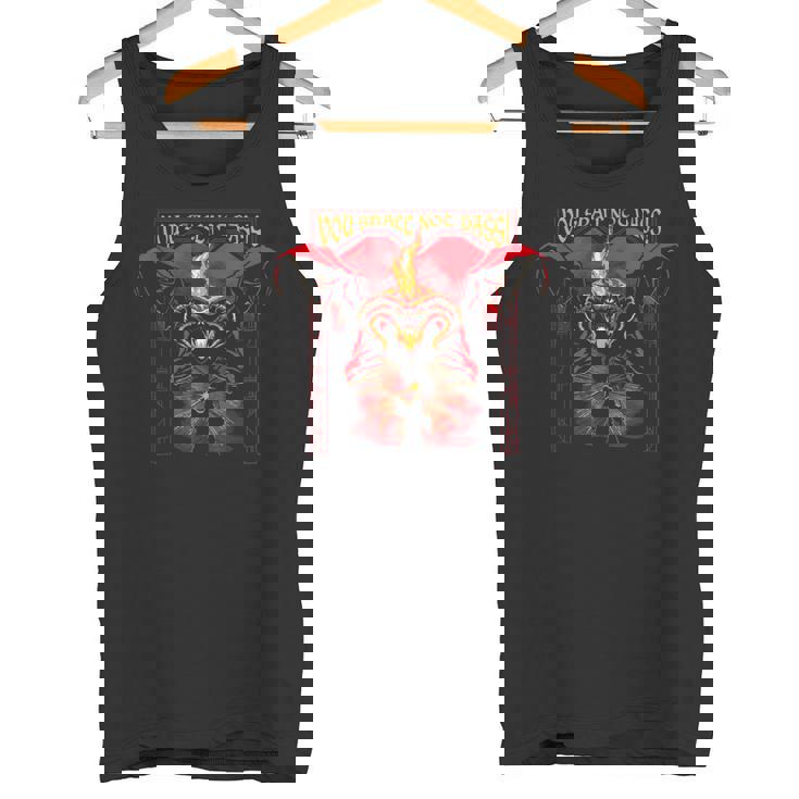 ユー・シャル・ノート・パスファンタジー・ウィザード・アート-ロード・オブ・ザ・リング タンクトップ