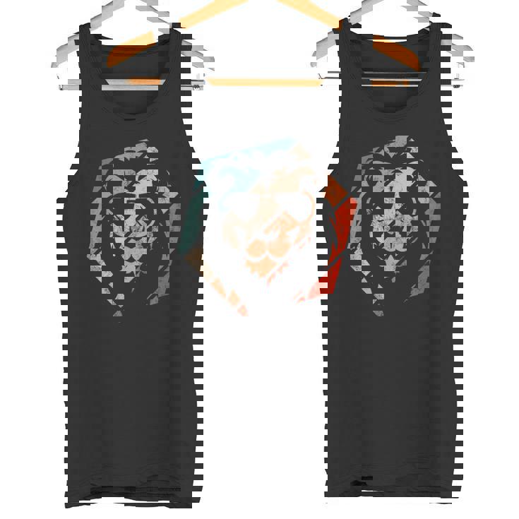 ライオン レトロスタイル ビンテージ タンクトップ