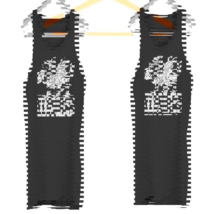 ラグビーウェールズドラゴン ウェールズ メンズ レディース ボーイズ ガールズ ウェールズ タンクトップ