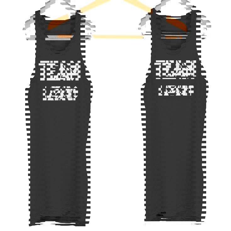 ラザロが好きな人のためのチームラザロ服 タンクトップ