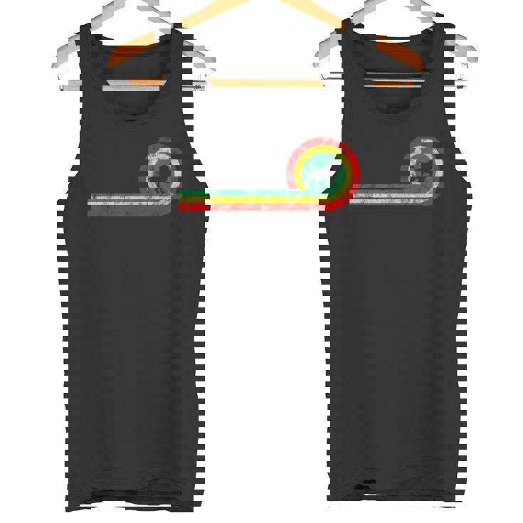 ラスタファリアンカラーのユダのライオン。ラスタとレゲエのファンに。 タンクトップ