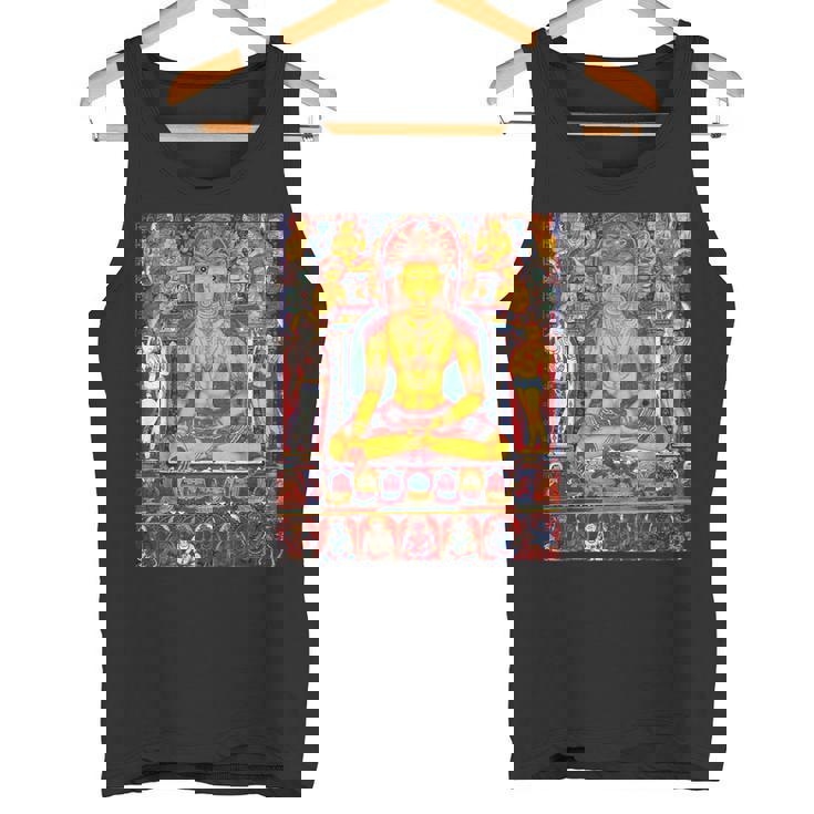 ラトナサンバヴァ チベット仏教 タンカ 曼荼羅 仏教 タンクトップ