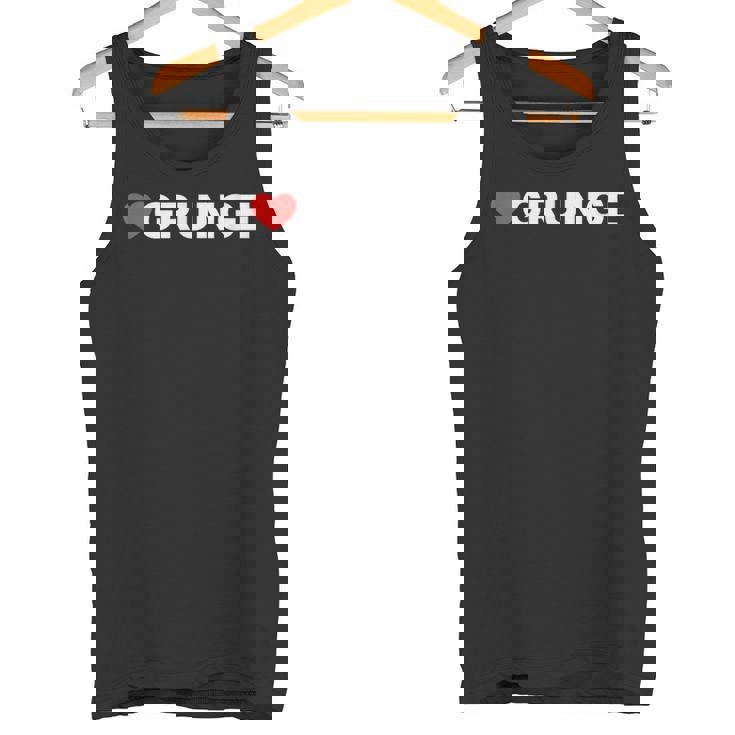 ラブグランジ-ハート タンクトップ