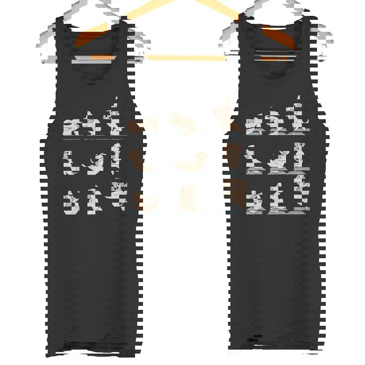 ラブラドール レトリバー ヨガ タンクトップ