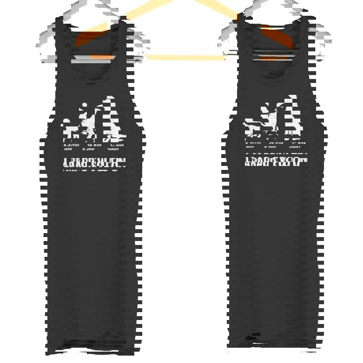 ラブラドールレトリバー エボリューションデザイン ラブラドールオーナー向け タンクトップ