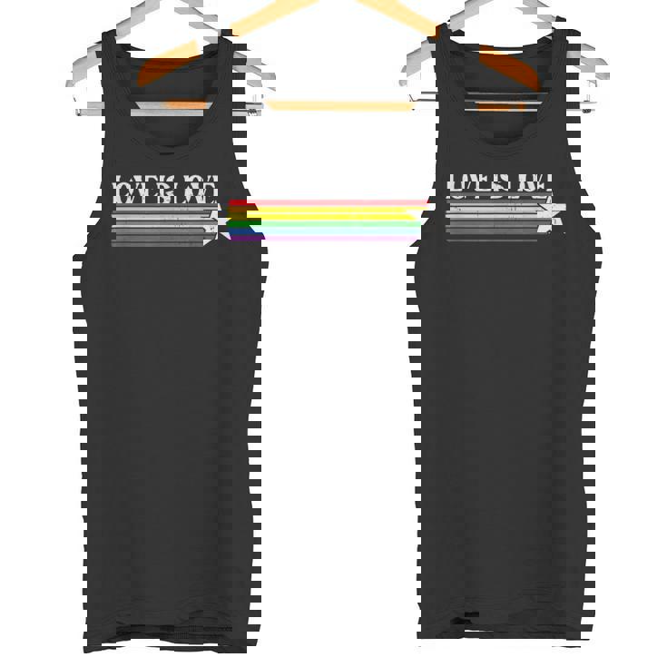ラブ・イズ・ラブ Love Is Love Lgbt タンクトップ
