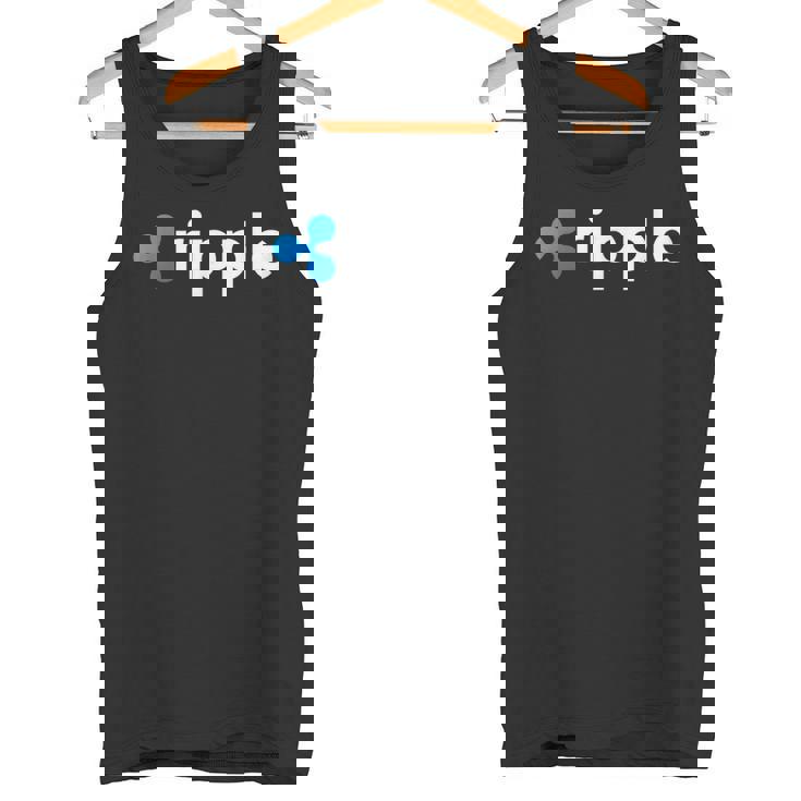 リップルロゴ クリプトxrpコイン 暗号通貨 タンクトップ