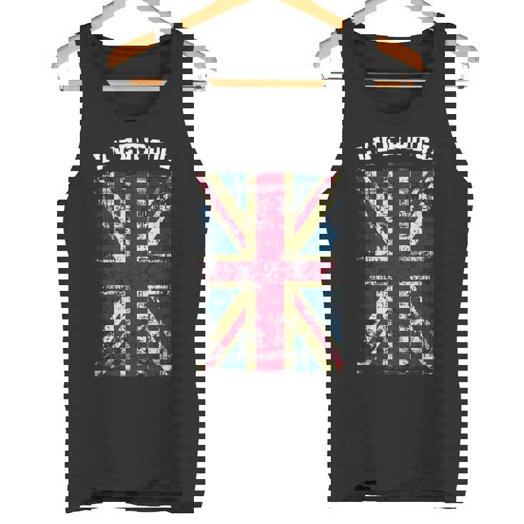 リバプール ギフト リバプール イングランド グレートブリテン タンクトップ