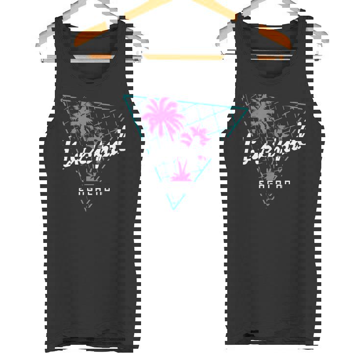 リバプールイングランドレトロ80年代tシャツ タンクトップ