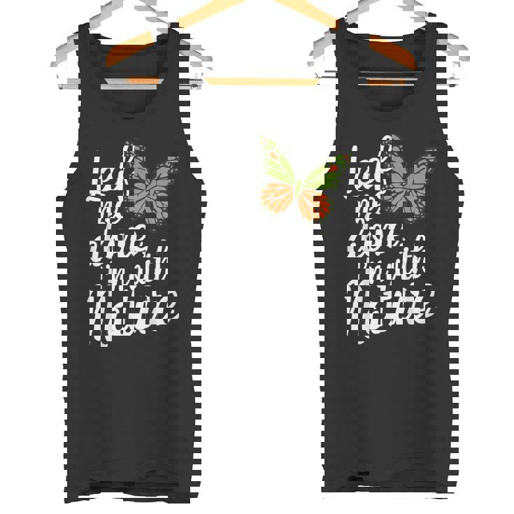 リーフ・ミー・アローン・ネイチャー・デザイン タンクトップ