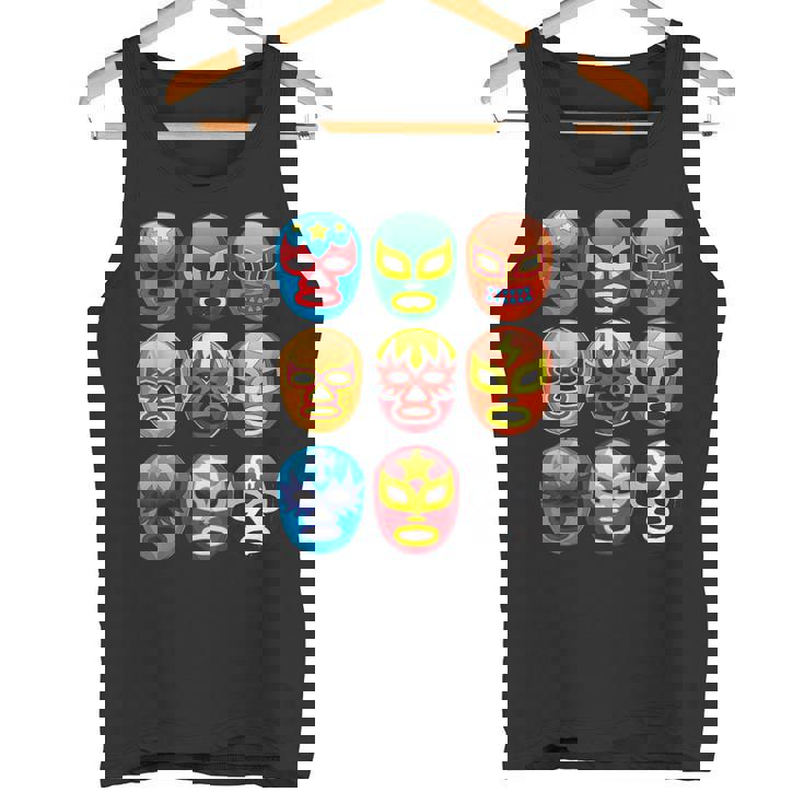 ルチャリブレ レスラーマスク かわいいフリーファイティングギフト タンクトップ