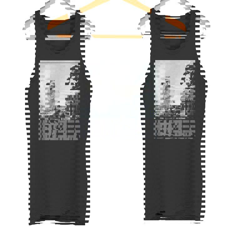 レア ハリネズミ ヒーロー 新聞写真 ハリネズミアート タンクトップ