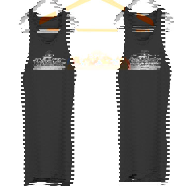 レオナルド・ダ・ヴィンチによる最後の晩餐ルネッサンスの絵画 タンクトップ