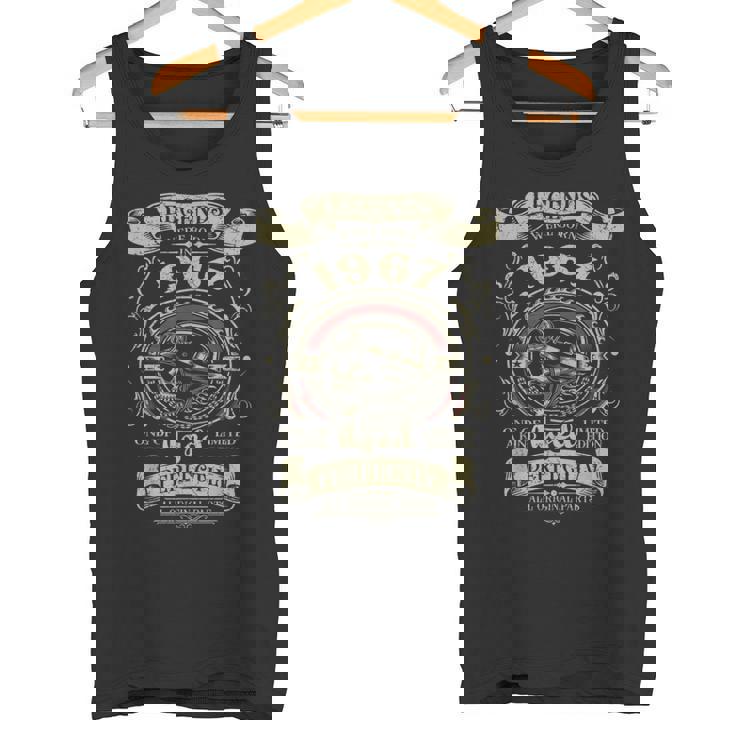 レジェンドは1967年56歳の誕生日のバイカーバイクに生まれました。 タンクトップ