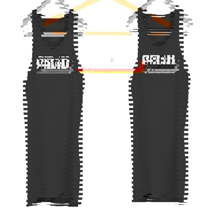 レトロ オーバーランド タンクトップ