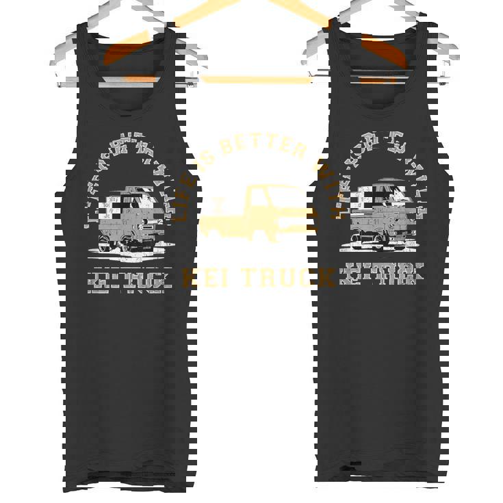 レトロ クラシック 軽トラック ピックアップトラック ヴィンテージデザイン タンクトップ